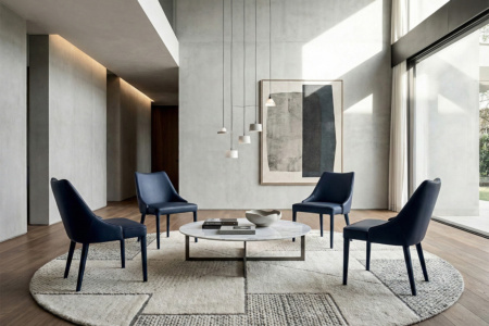 Clara Upholstered Armchair Display Model