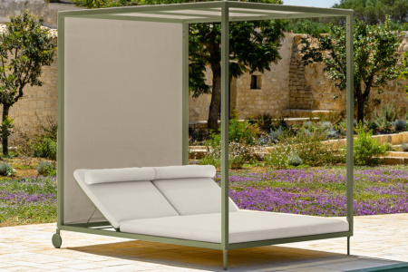 Cleo Alu Canopy Daybed