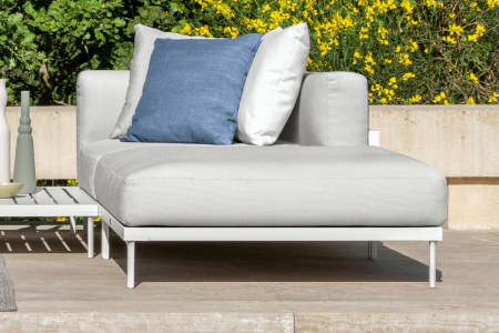 Cleo Alu Pouf