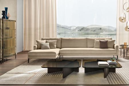 Condense Sectional Sofa with Chaise