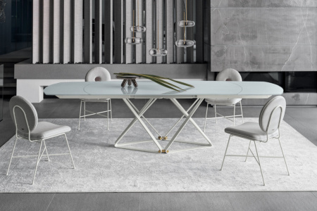 Delta Barrel Extension Dining Table