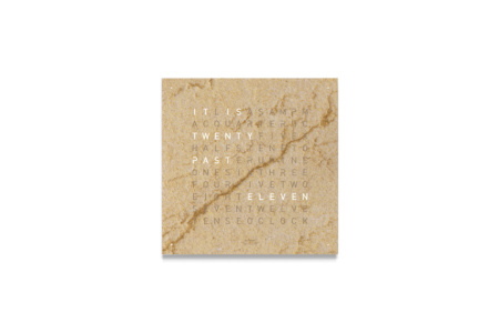 Face Cover For Earth 45 Clock