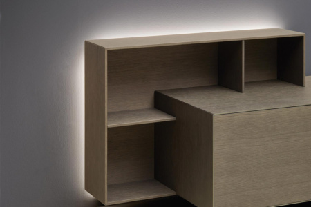 Domino Piu TV Stand Comp. 12L
