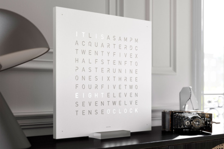 Earth 45 Steel Series Clock