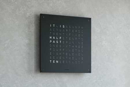 Earth 90 Steel Series Wall Clock