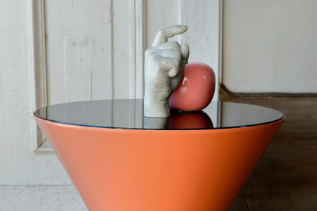Flute End Table