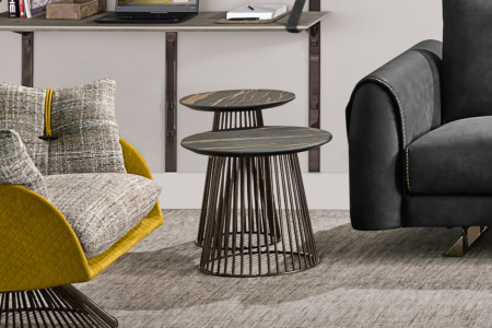 Basket End Table