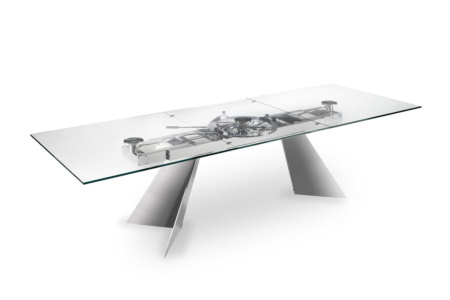 Galax Glass Dining Table