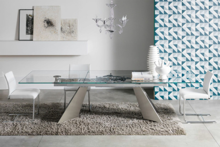 Galax Glass Dining Table
