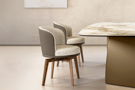 Ginger Trestle Bicolor Dining Chair