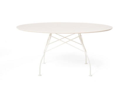 Glossy XXL Outdoor Dining Table