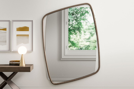 Golden Big Mirror