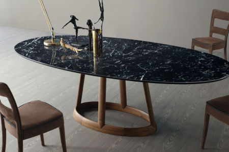 Greeny Oval Dining Table