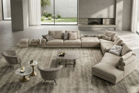 Gregory XL Sectional Sofa with Peninsula