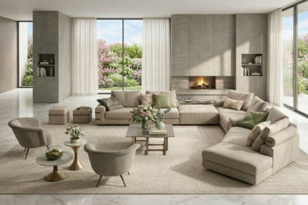 Gregory XL Sectional Sofa with Peninsula