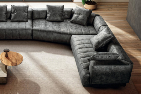 Hero Corner Sectional Sofa With Peninsula