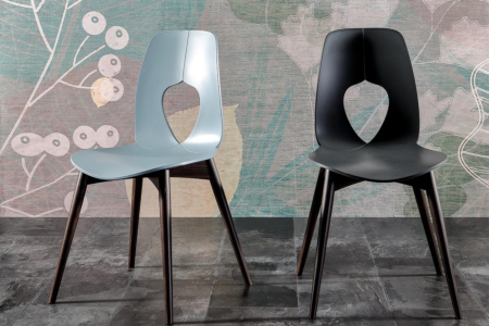 Hole Wood Dining Chair