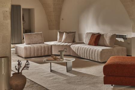 Kuba Armless Corner Sectional Sofa