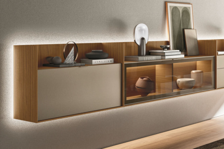 Lampo L7C03 Wall-Mounted Sideboard