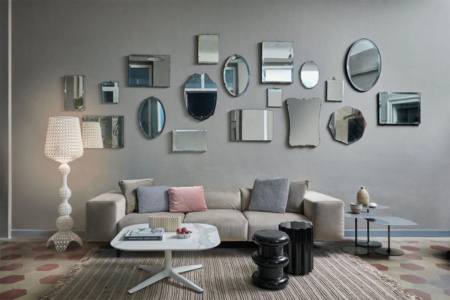 Largo Velvet Sofa