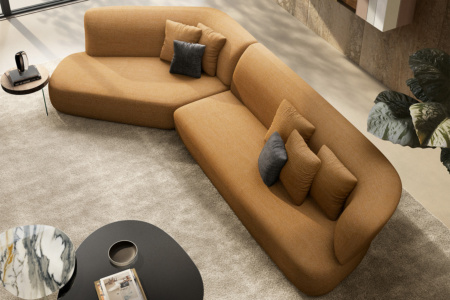 Londy Sectional Sofa With Inclined Chaise