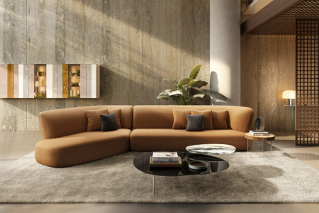 Londy Sectional Sofa With Inclined Chaise