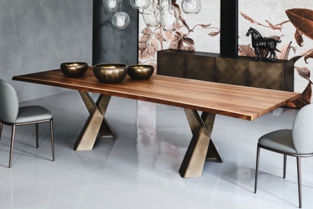 Mad Max Live Edge Wood Dining Table