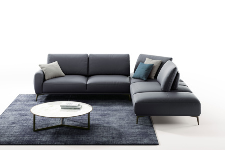 Monforte Curved Sectional Sofa