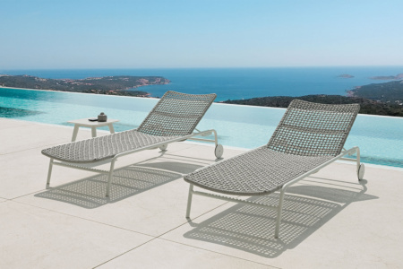 Moon Alu Chaise Lounge