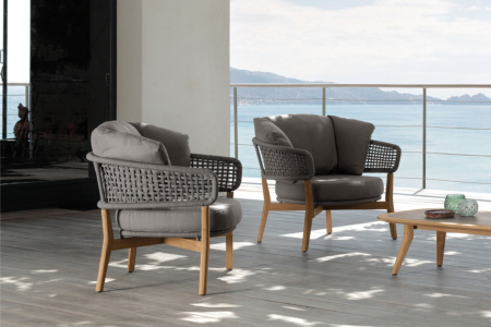 Moon Teak Lounge Armchair