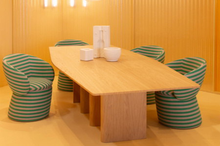 Nami Barrel Dining Table