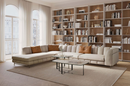 Nautilus Sectional Sofa with Peninsula