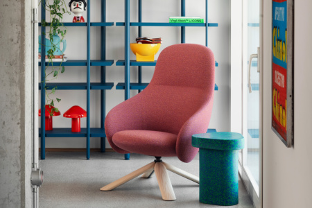 Nebula Wood Lounge Chair