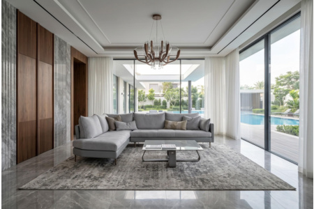 New York Corner Sectional Sofa with Peninsula