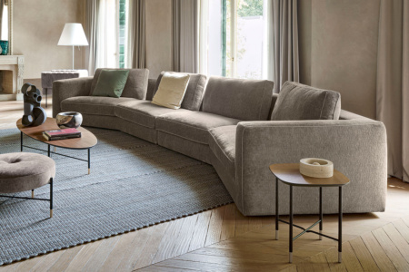 Nice Curved Sofa
