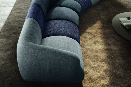 N.O.W. 2913 Curved Sectional Sofa