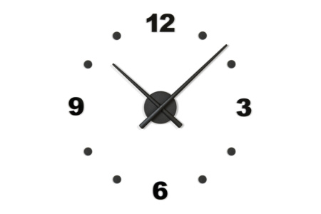 OJ Numbers Clock