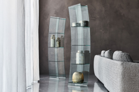 Open Wind Glass Curio