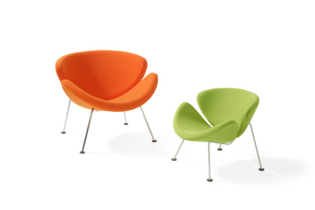Orange Slice Junior Lounge Armchair