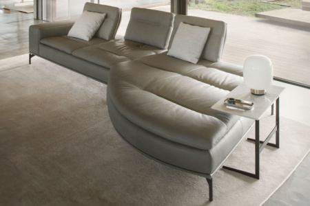 Pacific Square Sectional Sofa With Chaise