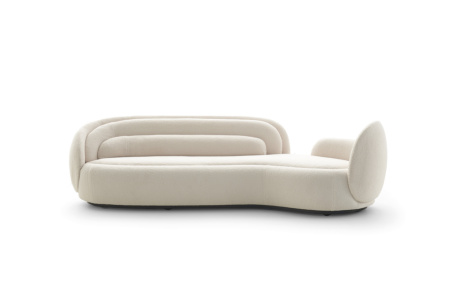 Peonia Angled Sectional Sofa Quickship