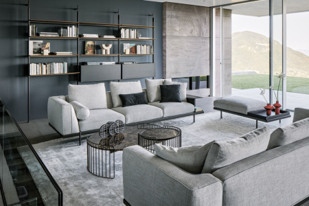 Phil Sofa With Magazine Rack