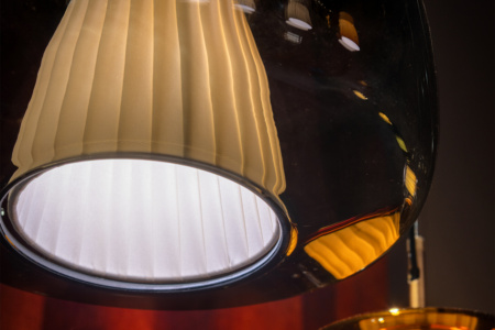 Plissé Pendant Light