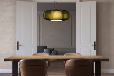 Plissé Suspension Light