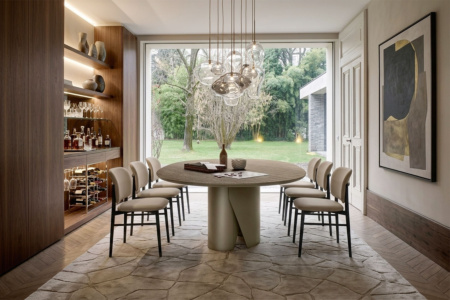 Plug Round Dining Table