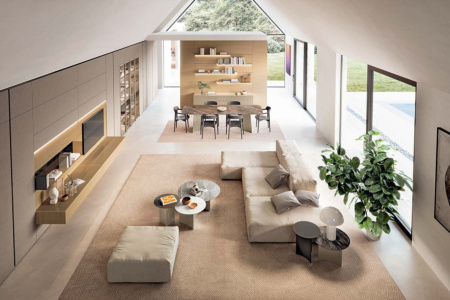 Poliedro Ceramic Dining Table