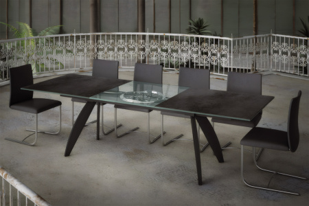 Quasar-Metal Keramik Dining Table