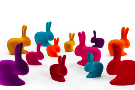 Rabbit Velvet Chair