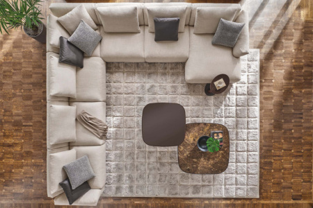 Ronny J-Shape Sectional Sofa