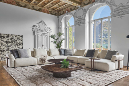 Ronny J-Shape Sectional Sofa